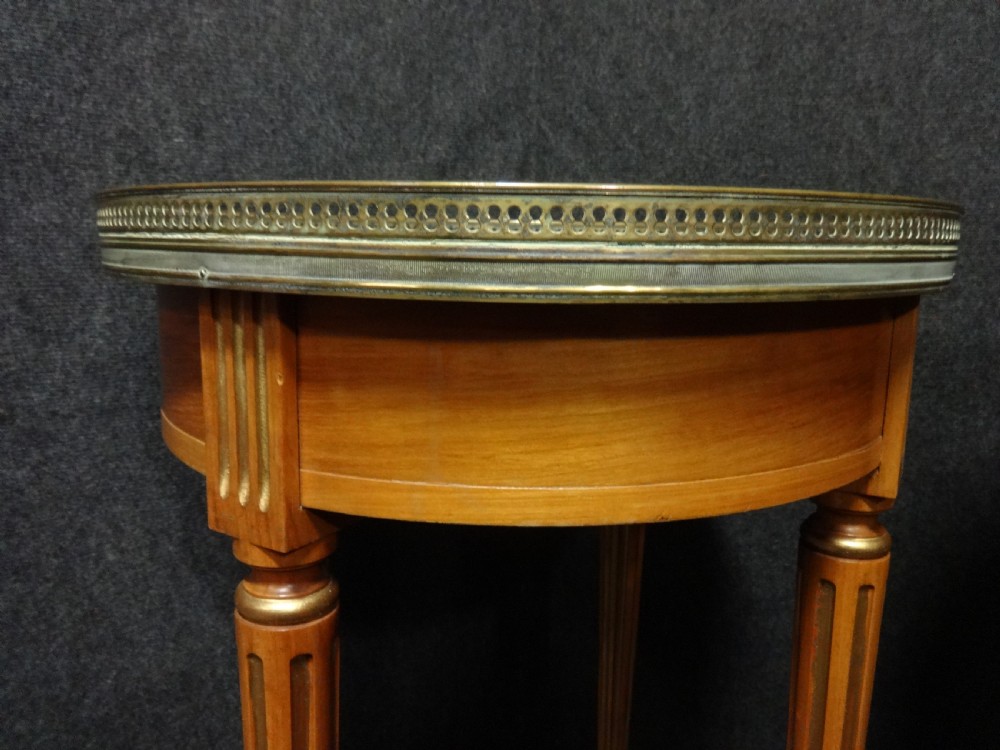 A Pair Satinwood and Parcel Gilt Gueridon Tables View IV