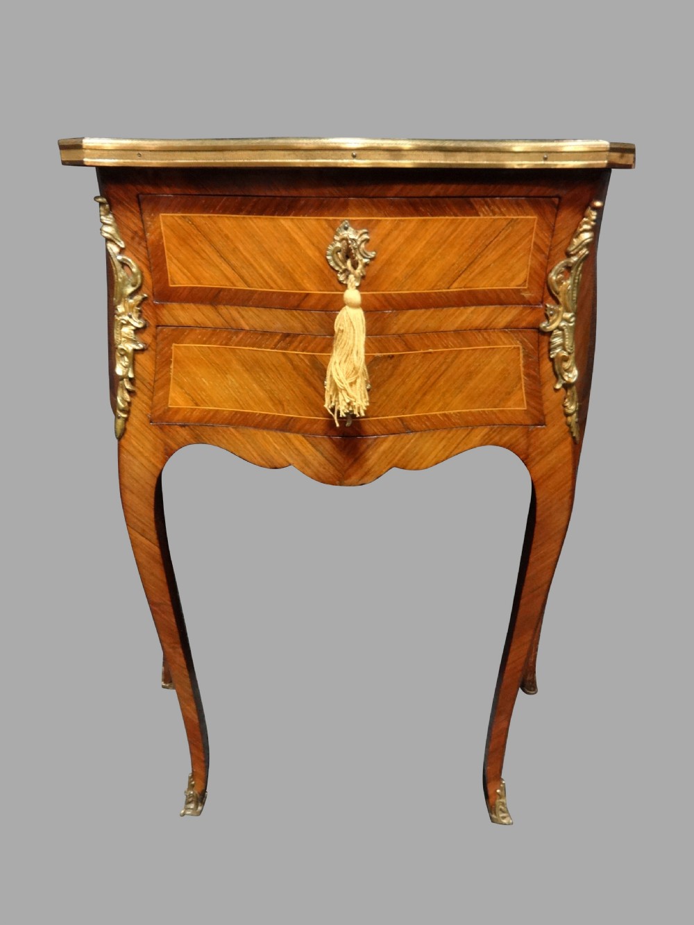 Lovely French Kingwood  Side table Chest of Drawers