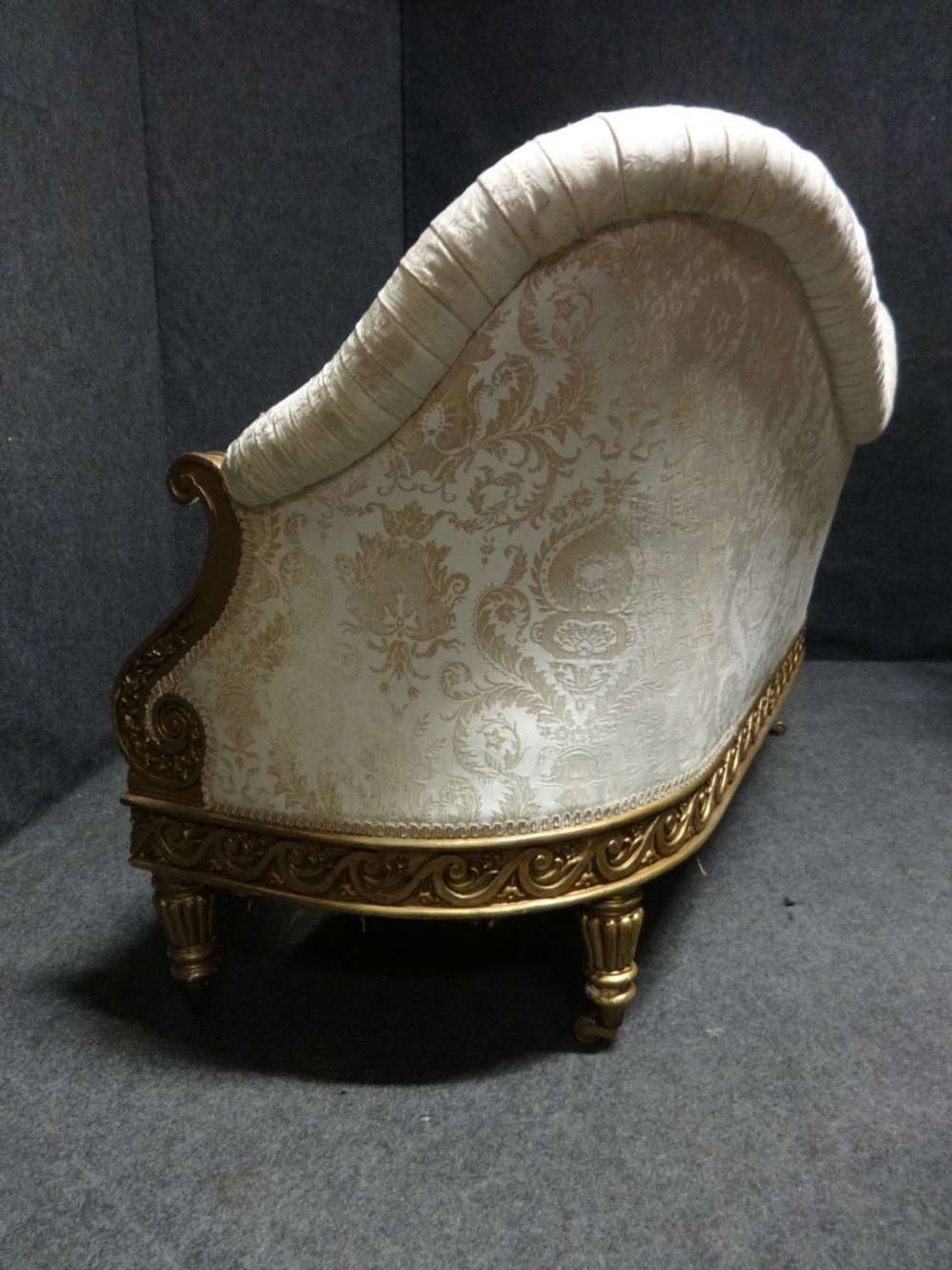 Wonderful Regency Gilt Sofa View X