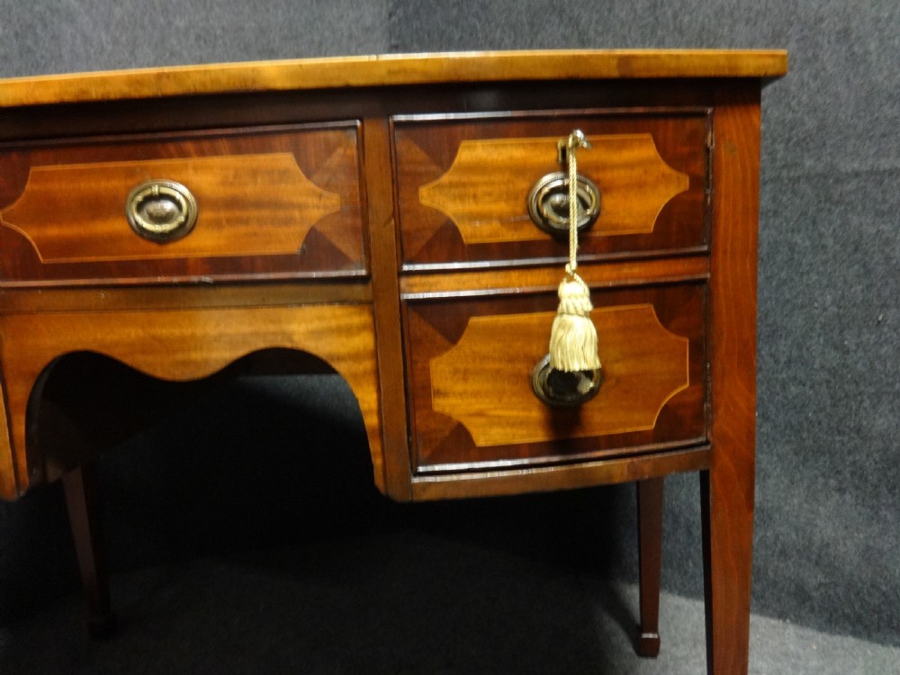 A Good Inlaid Georgian Sideboard of Small Proportions View IV