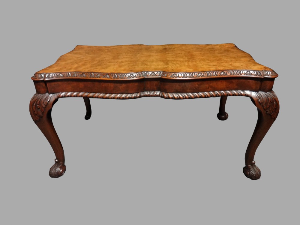 Burr Walnut Coffee Table