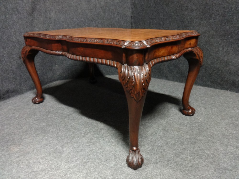 Burr Walnut Coffee Table View IV