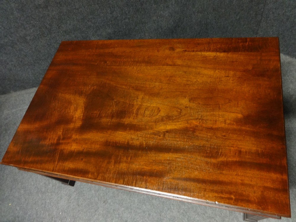 A Very Good Chippendale Mahogany Coffee Table View III