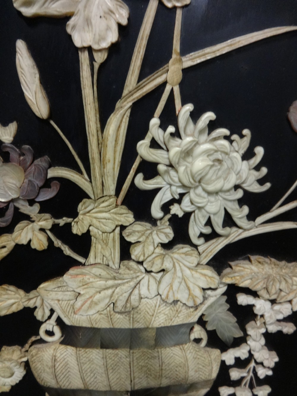 Wonderful Chinese Laquered Screen View V