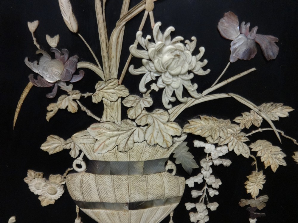 Wonderful Chinese Laquered Screen View VIII
