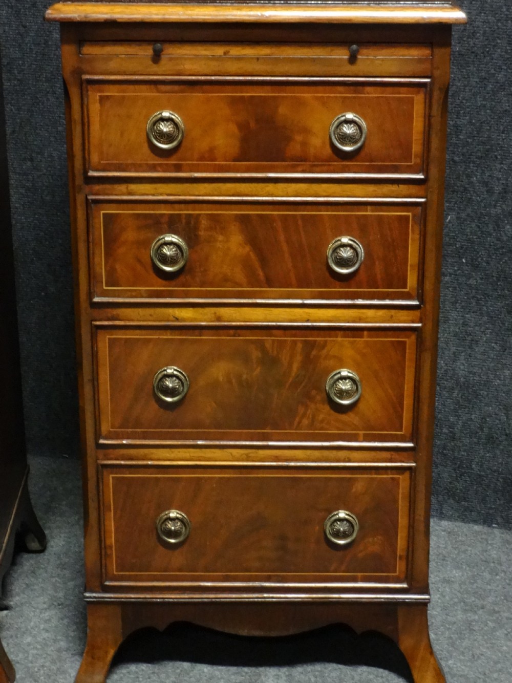 Pair Four Drawer Bedside Chests of Drawers View II