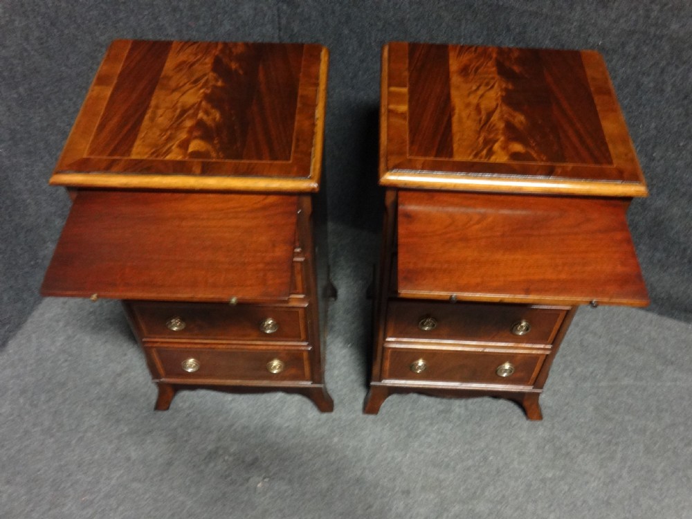 Pair Four Drawer Bedside Chests of Drawers View IV