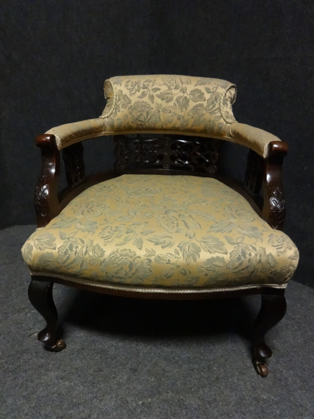 Pair Mahogany Tub Chairs View IV