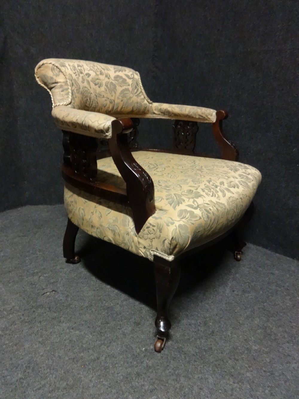 Pair Mahogany Tub Chairs View VII