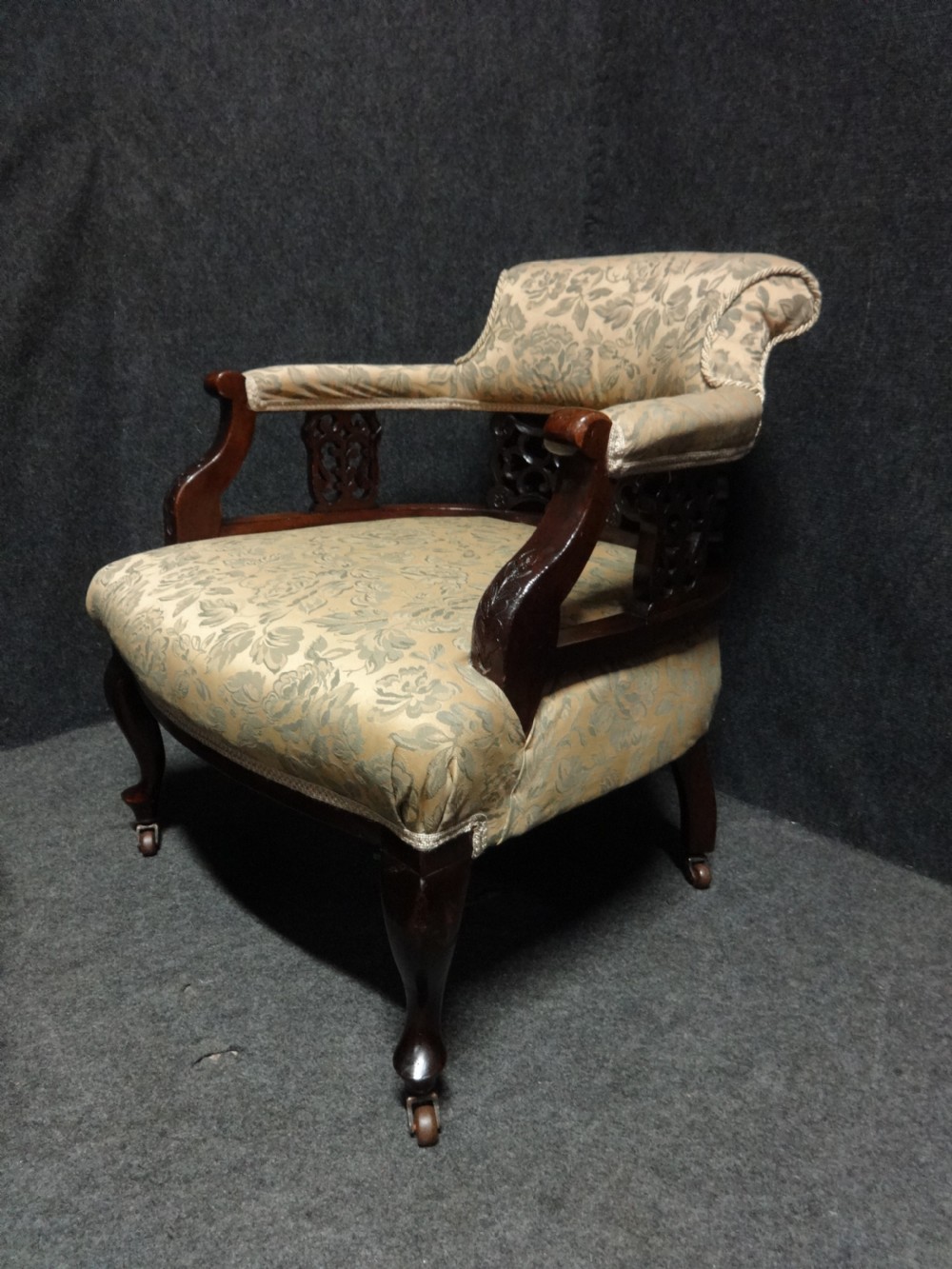Pair Mahogany Tub Chairs View VIII