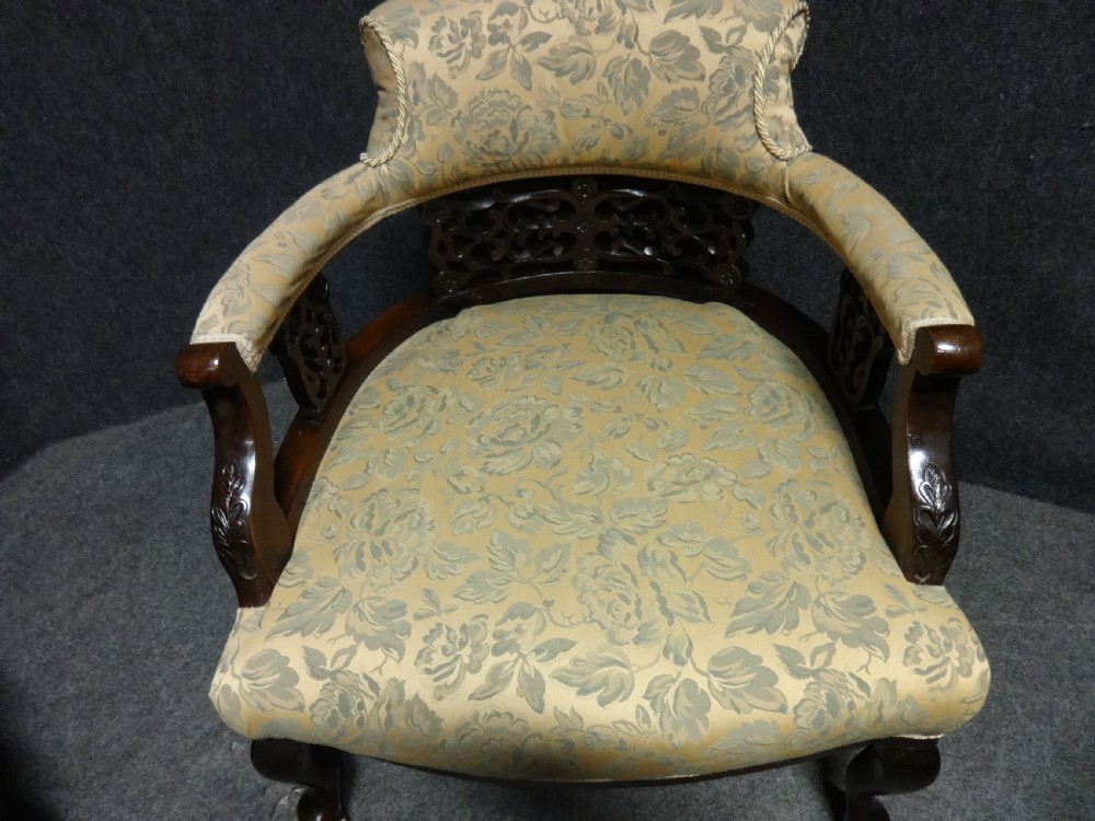 Pair Mahogany Tub Chairs View XII