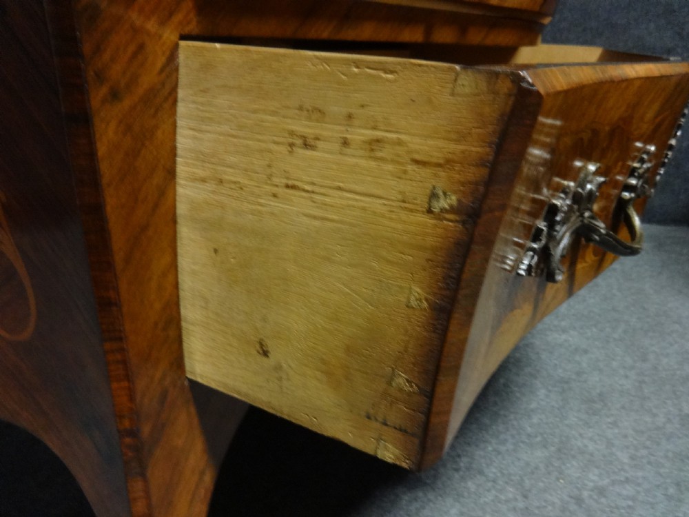 Outstanding Kingwood Marquetry Commode Chest of Drawers View IX