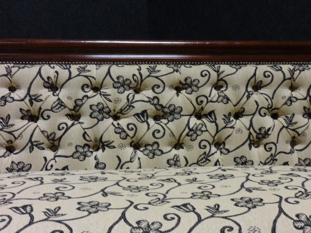 Very Good Victorian Mahogany Sofa View VII