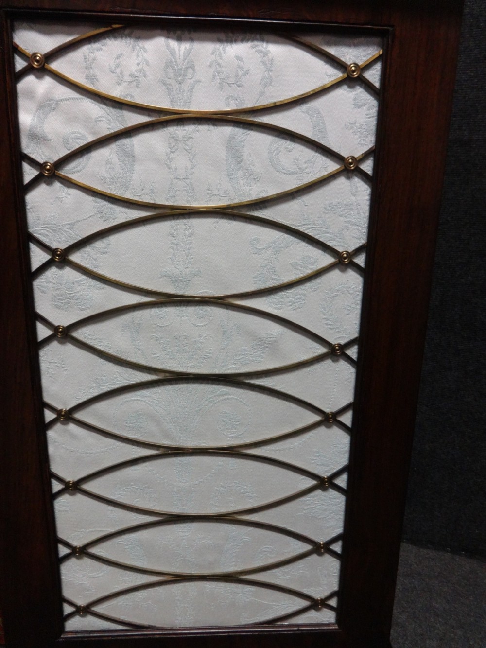  Good Regency Breakfront Rosewood Bookcase Sideboard View IV