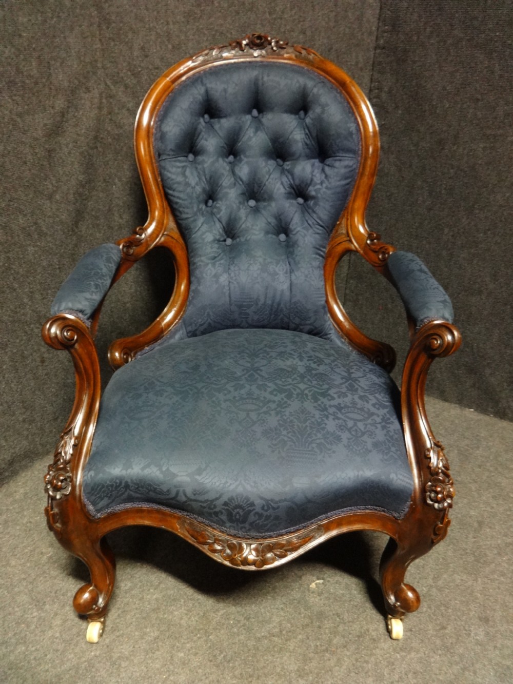 Very Good Walnut Armchair View II