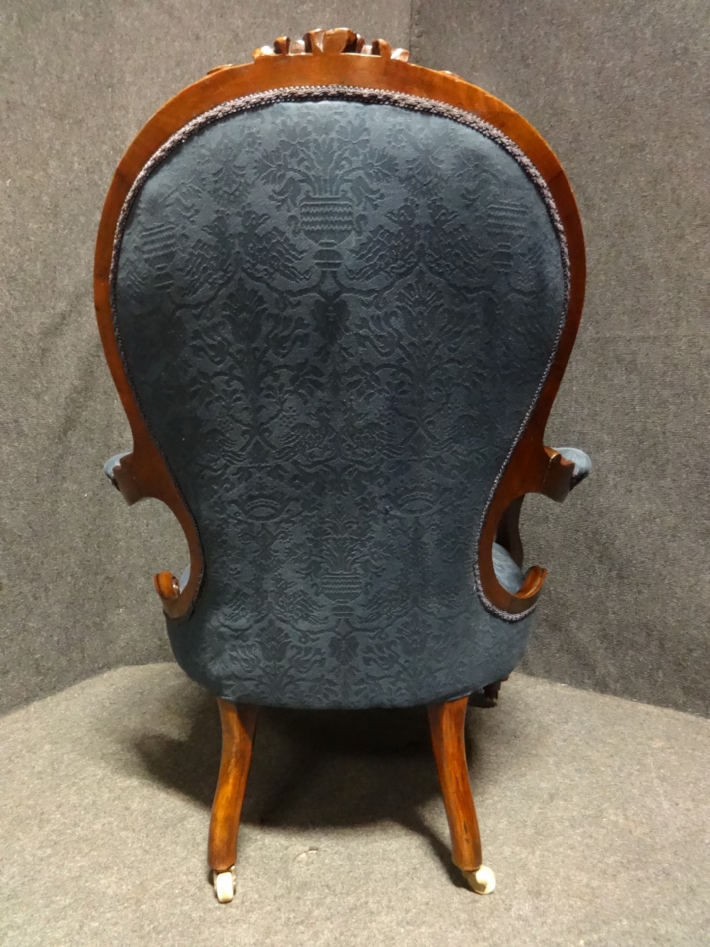 Very Good Walnut Armchair View IX