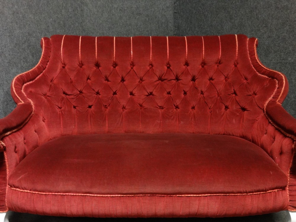 Lovely Edwardian Sofa View III