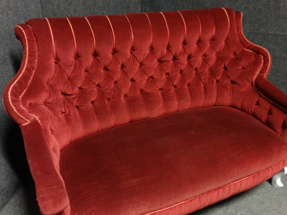 Lovely Edwardian Sofa View V