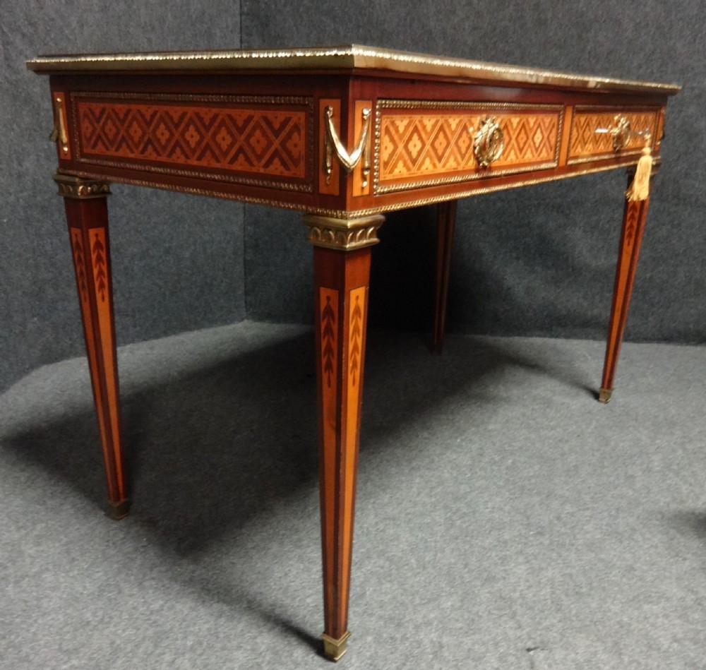 Good Ormlou and Parquetry Partners Desk View IV