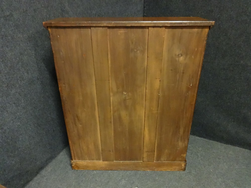 Good Solid Mahogany Open Bookcase View V