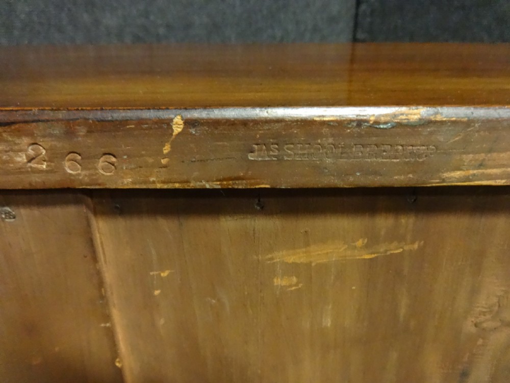 Good Solid Mahogany Open Bookcase View VI