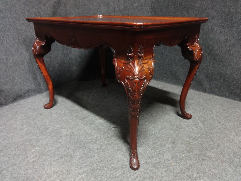 Very Good Mahogany Coffee Table View IV