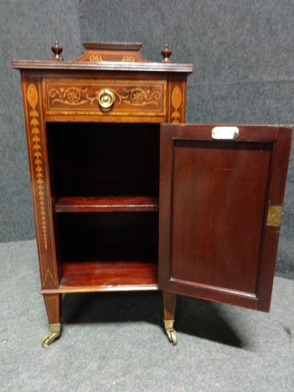Lovely Inlaid Cabinet by Maple and Co View III
