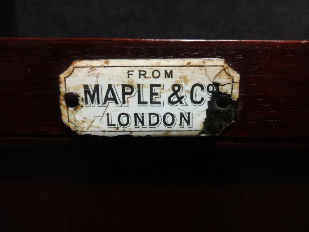 Lovely Inlaid Cabinet by Maple and Co View IV