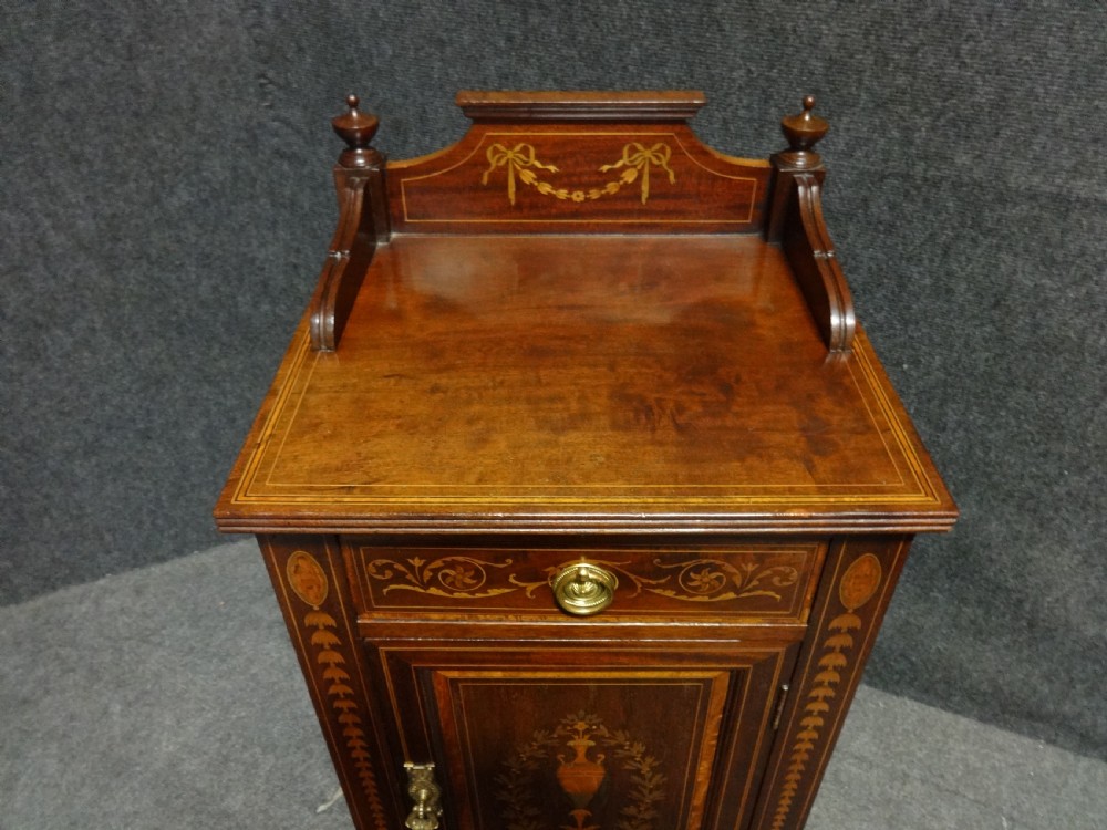 Lovely Inlaid Cabinet by Maple and Co View VIII