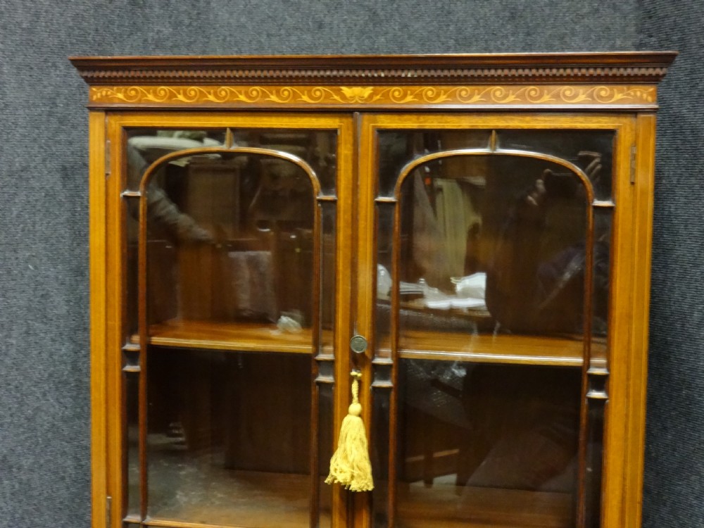 Superb Mahogany Cabinet of small proportions by 'Howard & Son'  View II
