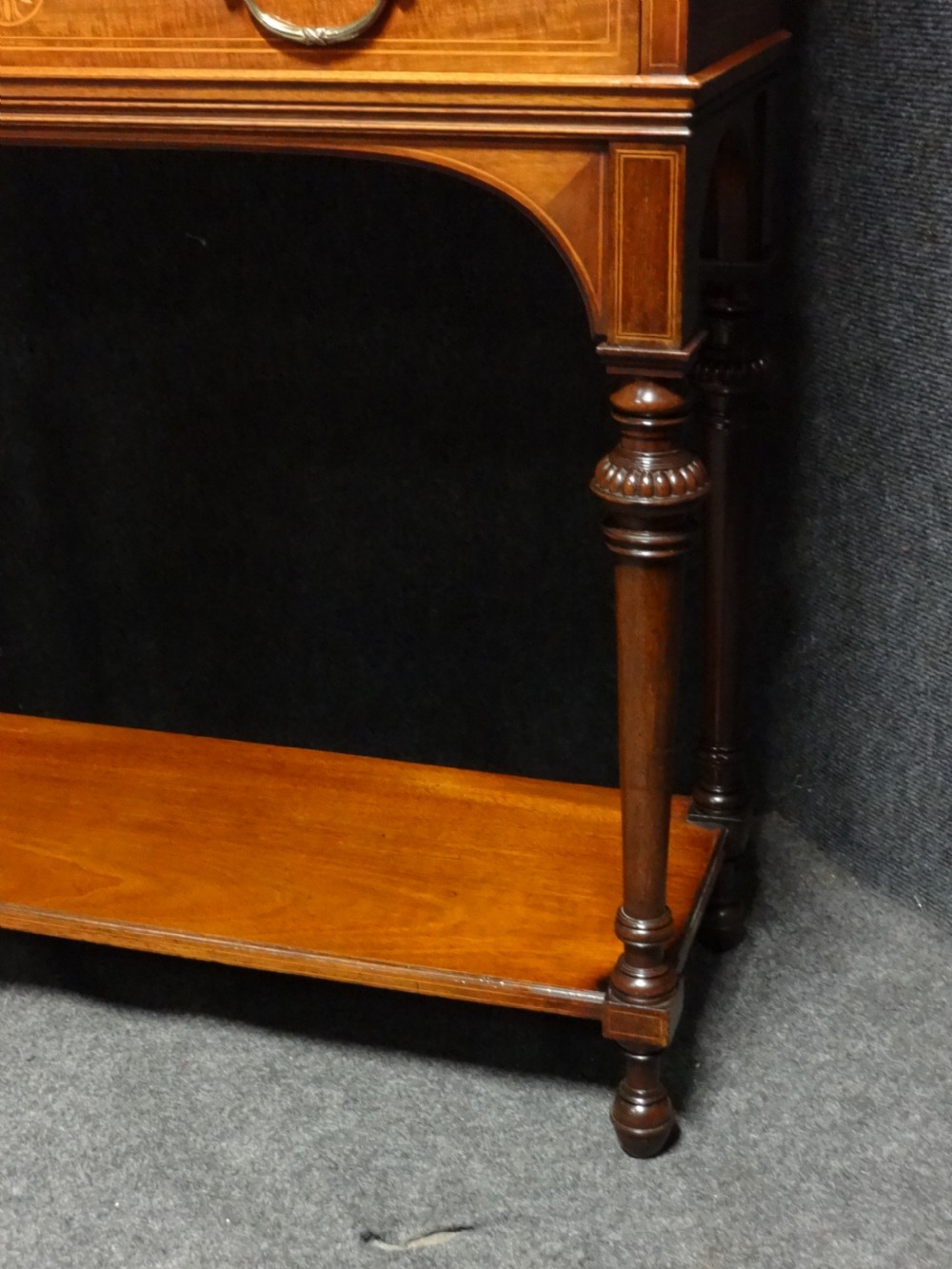 Superb Mahogany Cabinet of small proportions by 'Howard & Son'  View IV