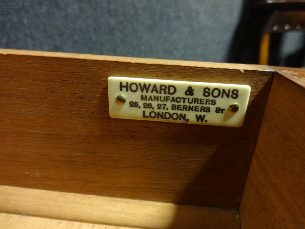 Superb Mahogany Cabinet of small proportions by 'Howard & Son'  View VI