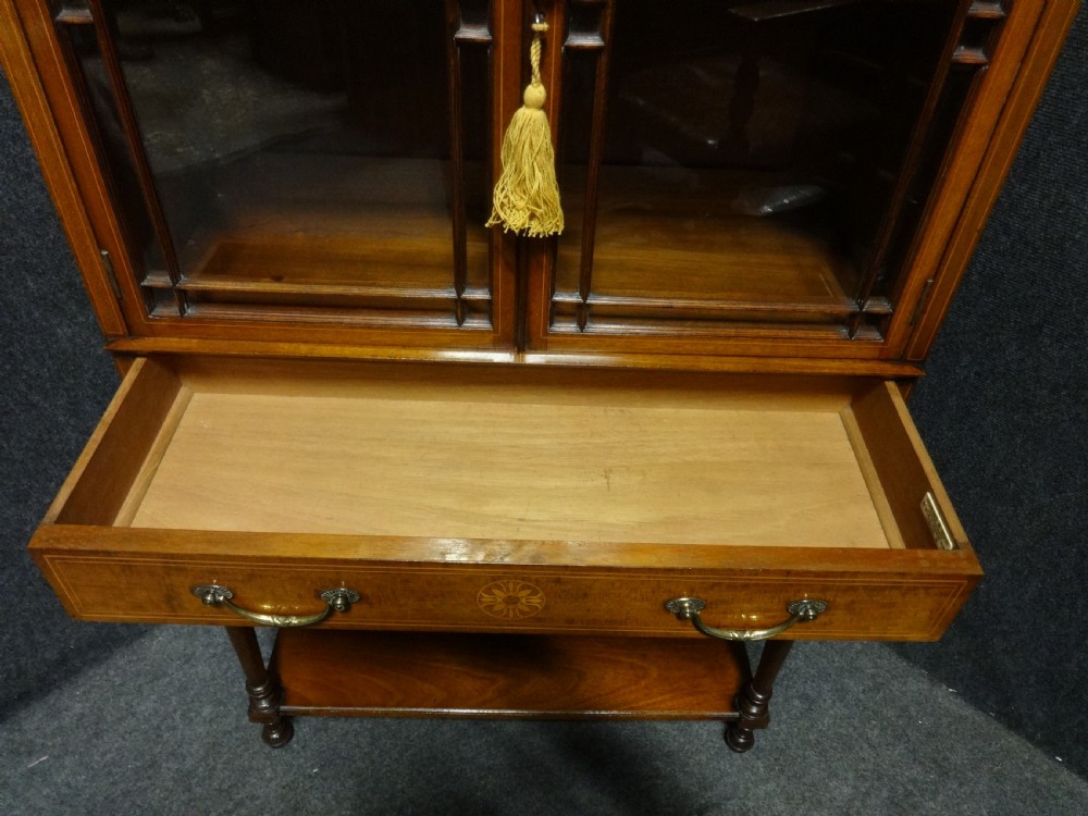 Superb Mahogany Cabinet of small proportions by 'Howard & Son'  View VII