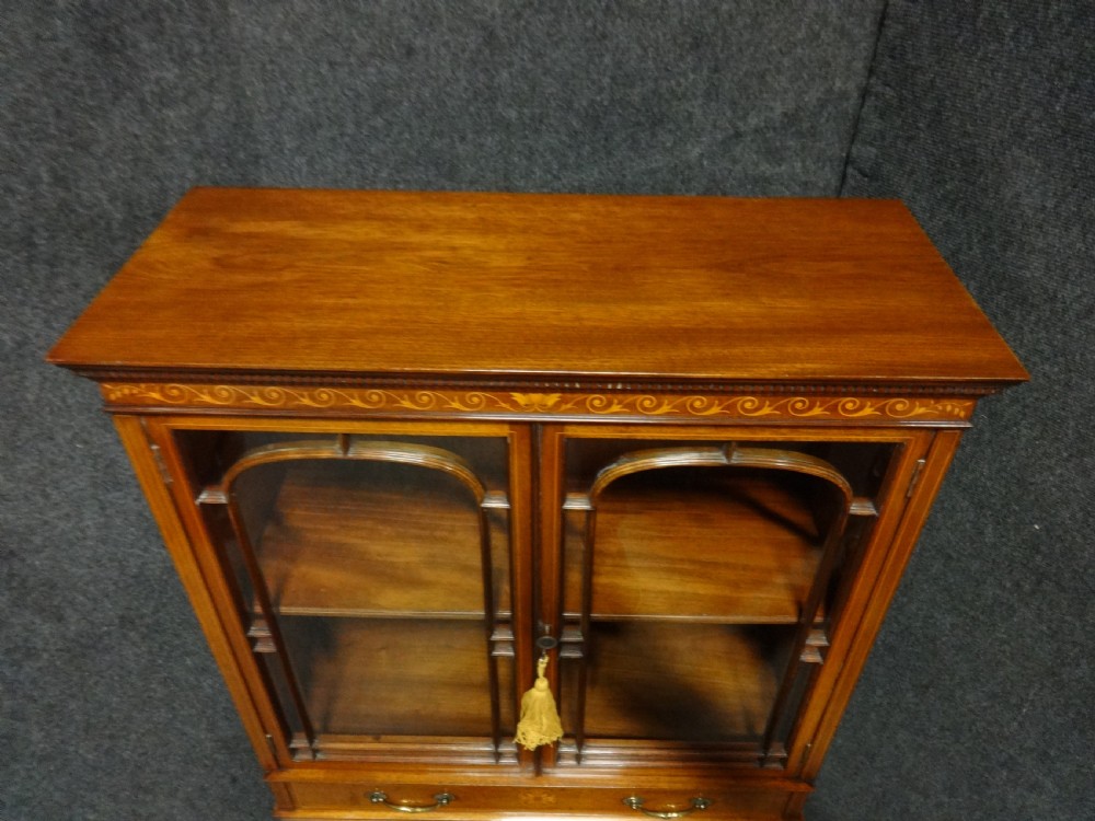 Superb Mahogany Cabinet of small proportions by 'Howard & Son'  View VIII