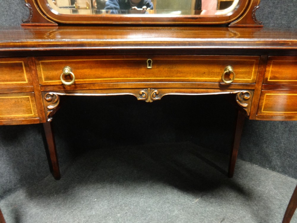 Lovely French Inlaid Dressing Table View III