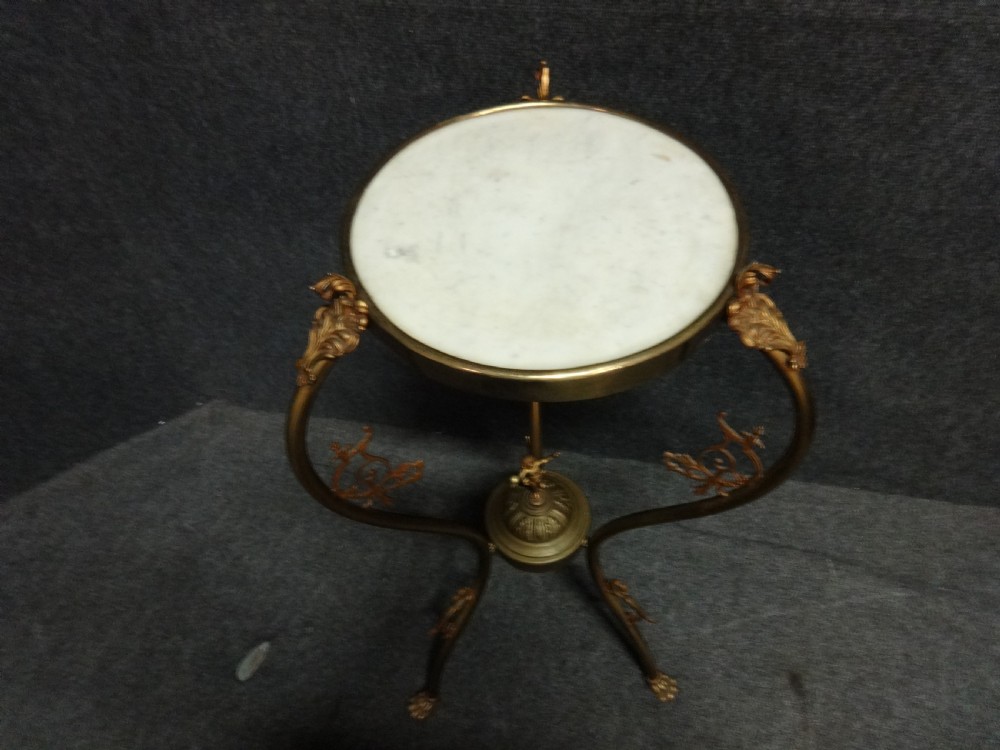 A very Good French Marble Topped Stand View III