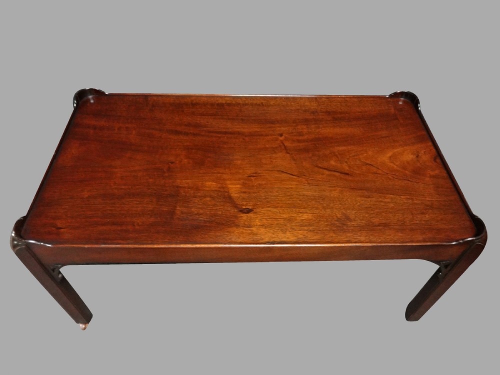 A Very Good Mahogany Tray Top Coffee Table View II