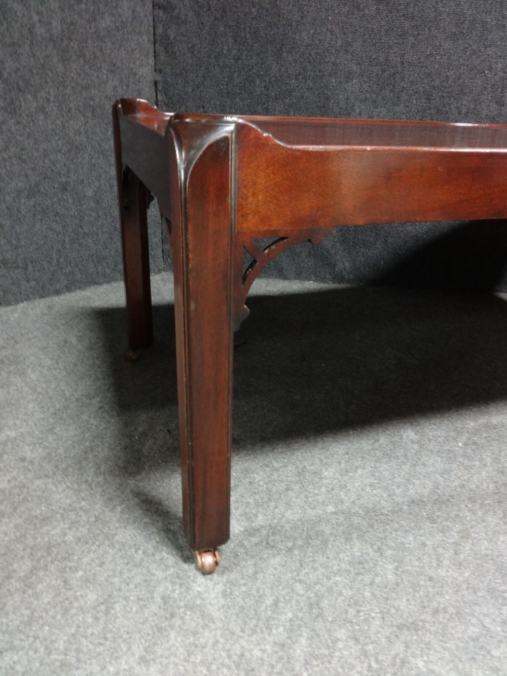 A Very Good Mahogany Tray Top Coffee Table View III
