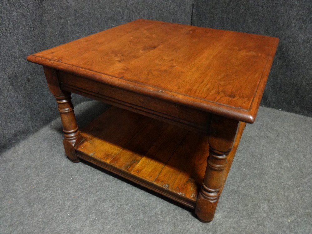 Wonderful Solid Oak Coffee Table View IV