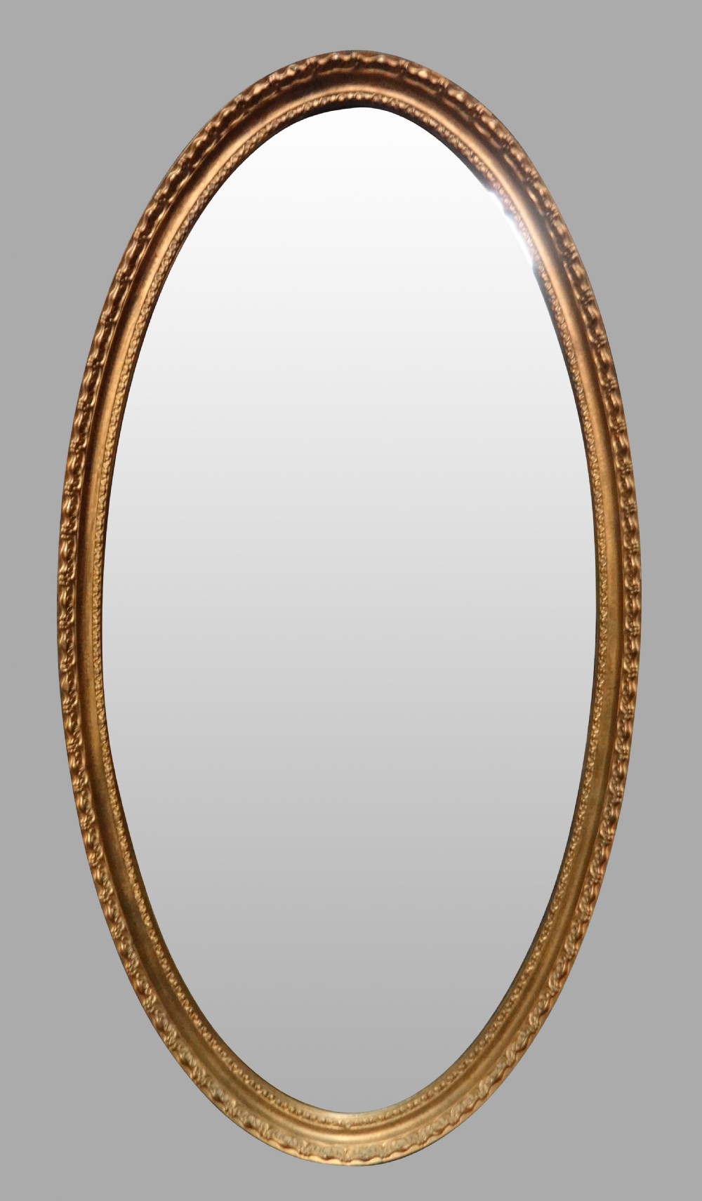 Oval Gilt Wall Mirror