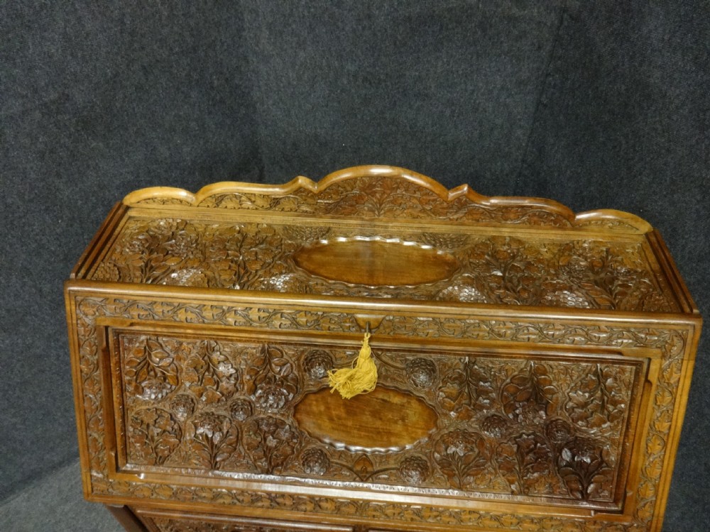 Very Good Carved Bureau View V