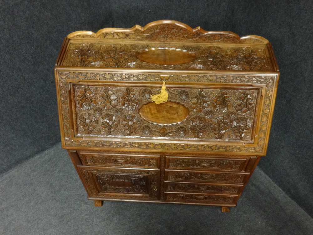 Very Good Carved Bureau View VI