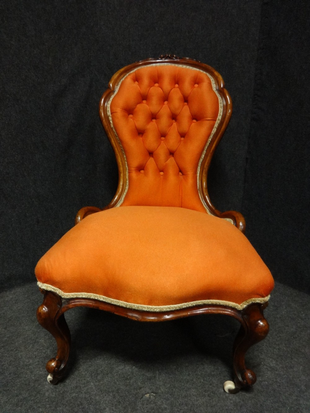 Very Good Mahogany Ladies Chair View III