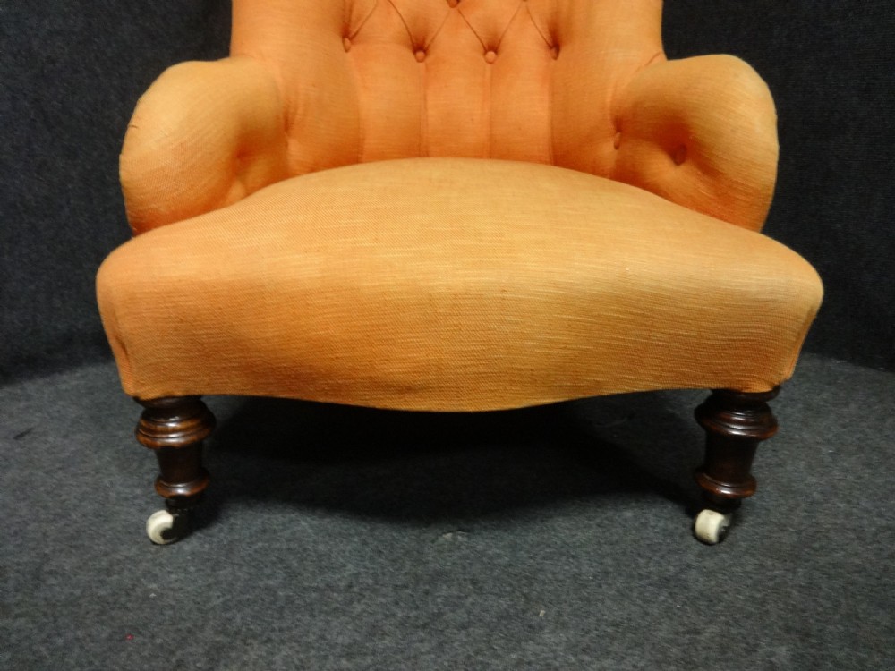 Good Victorian Slipper Chair View III
