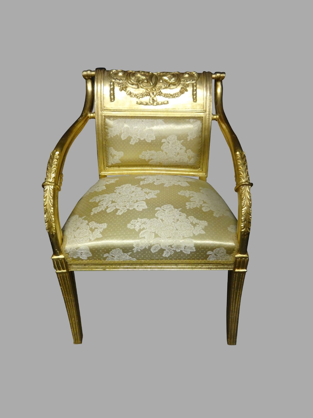 Lovely Gilt Framed Chair