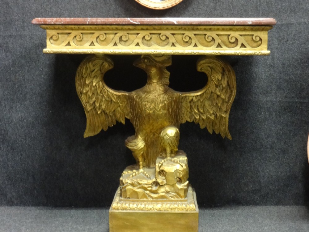 Good Gilt Console Table View III