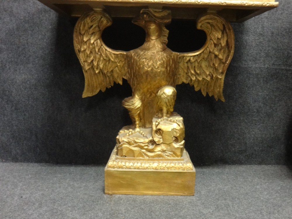 Good Gilt Console Table View IV