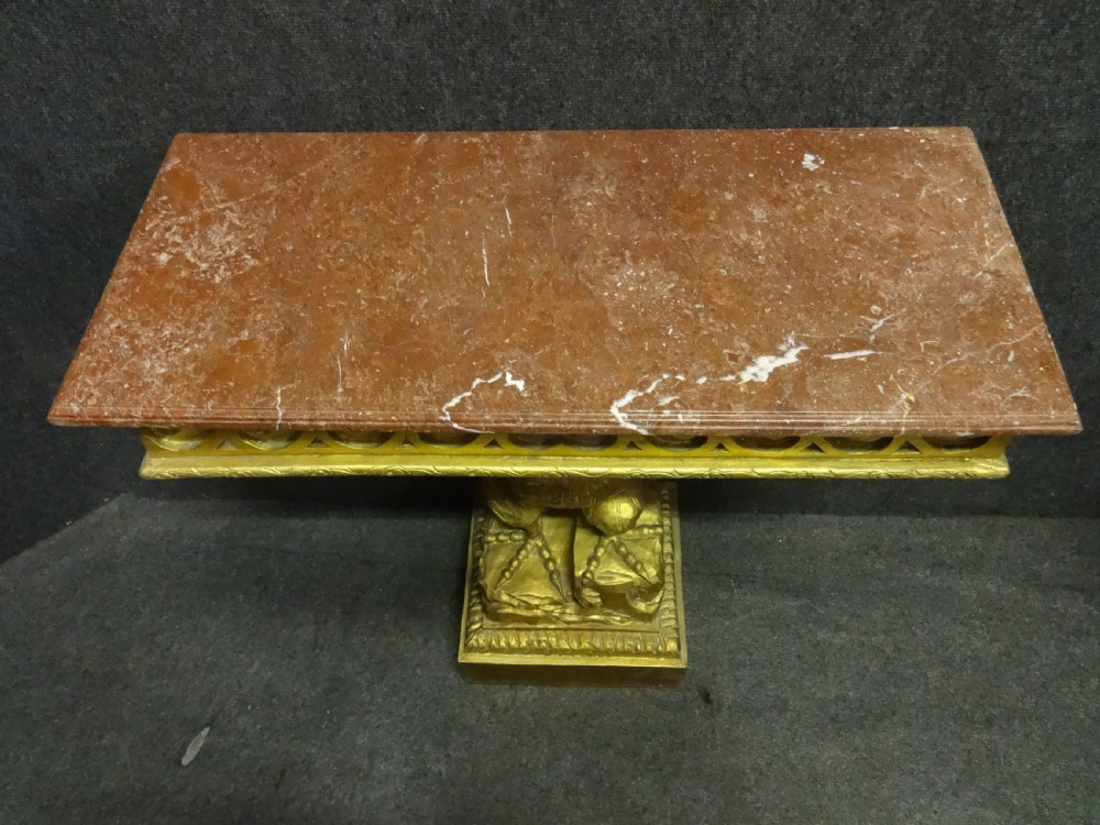 Good Gilt Console Table View V