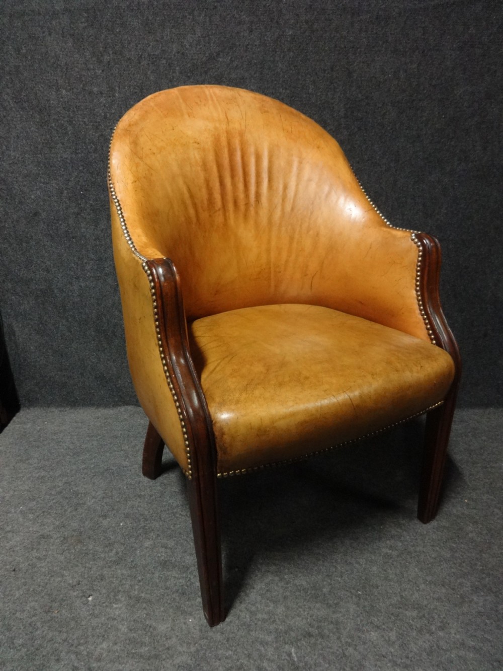Lovely Leather Desk Chair View II
