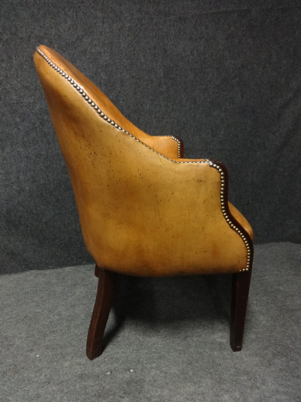 Lovely Leather Desk Chair View IV